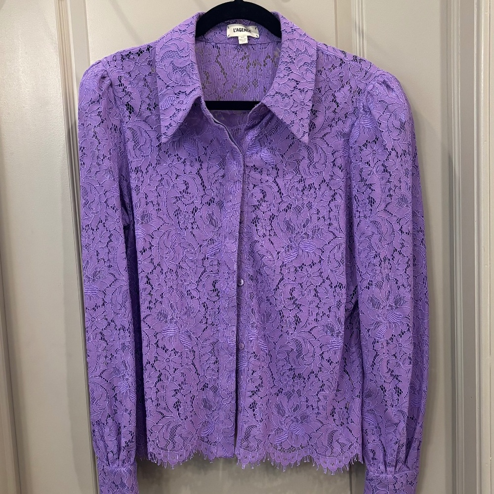 L’Agence Lace Blouse